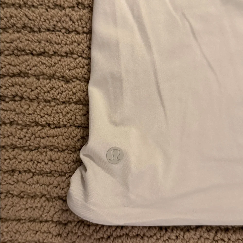 lululemon athletica White Short-Sleeve Performance Tee